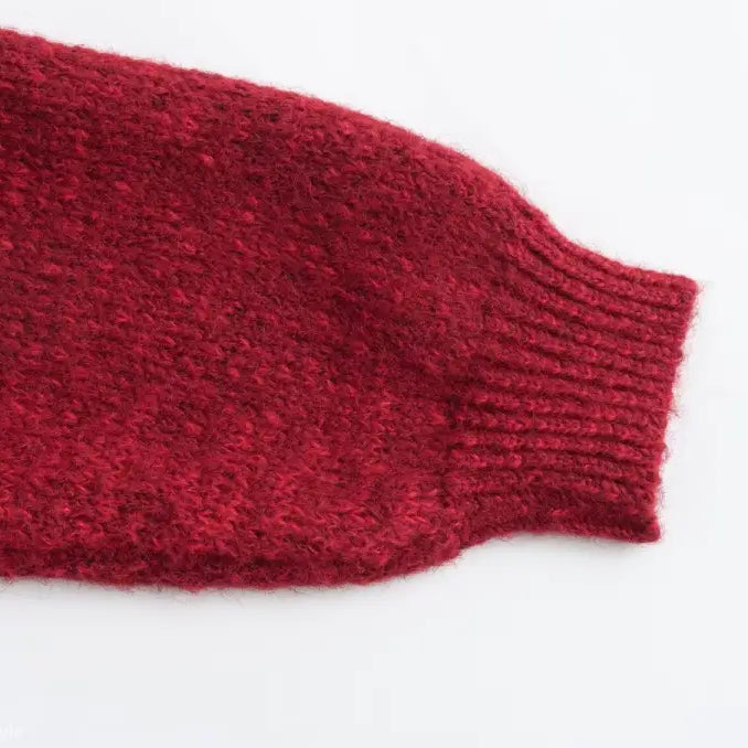 CHRISTMAS TREE ATMOSPHERE ROUND NECK PULLOVER-VETEMENTS