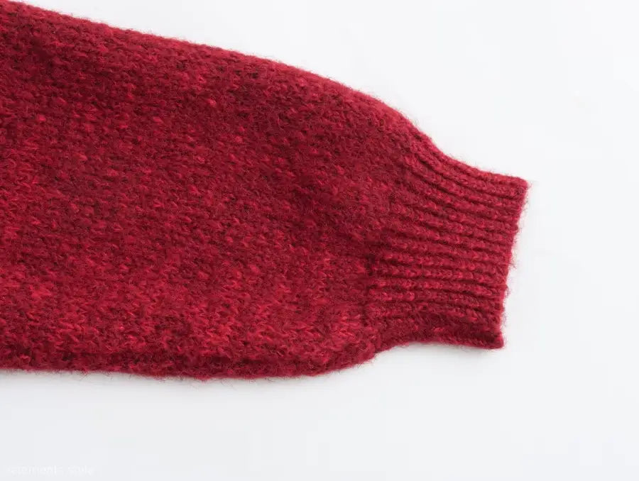 CHRISTMAS TREE ATMOSPHERE ROUND NECK PULLOVER-VETEMENTS