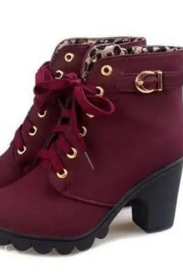 MARTIN LEATHER BOOTS