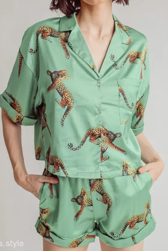 WILD TIGER PAJAMAS-VETEMENTS