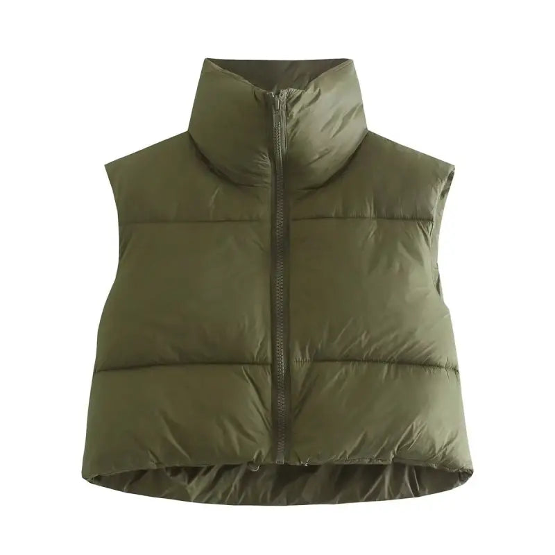 Winter Slim Fit Cotton Padded Jacket Vest Top-VETEMENTS