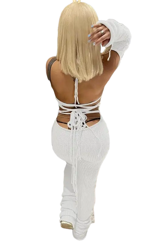 WOOLEN CUTOUT JUMPSUIT-VETEMENTS