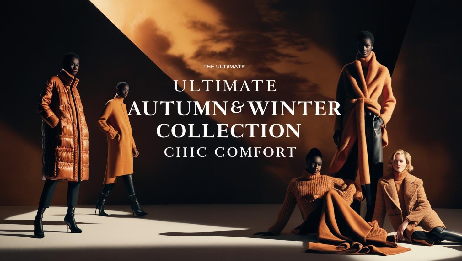 Chic Comfort: The Ultimate Autumn & Winter Fashion Collection
