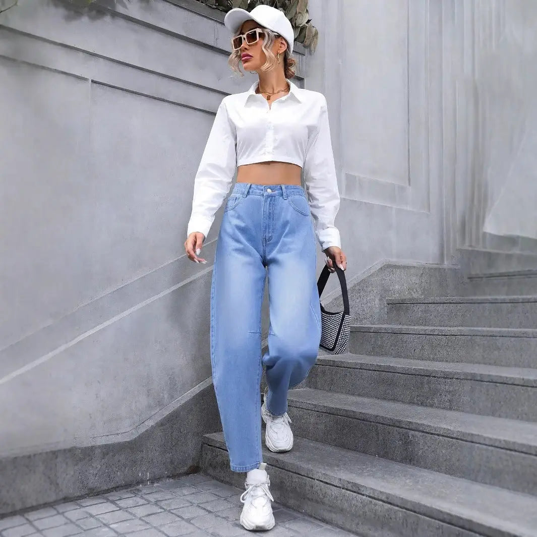 Discover Langry Fashion with All Match Slim Jeans from فيتمنتس