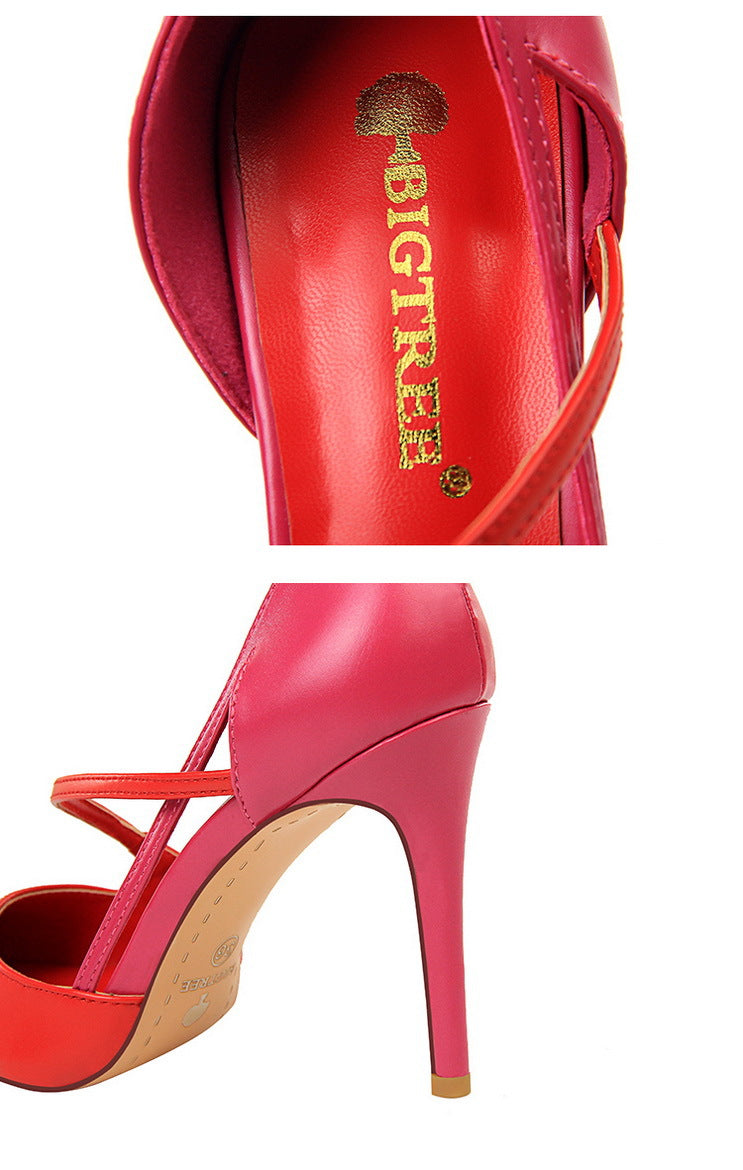 Sweet Low Cut High Heels