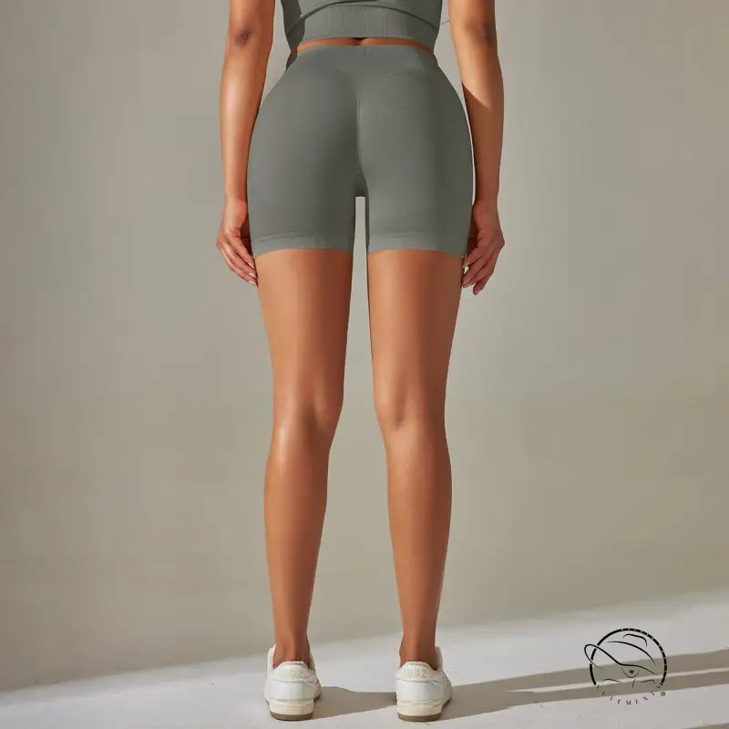 Sports High Waist Belly Contracting Breathable Elastic Peach Hip Tights Anti Exposure Quick Drying Women Yoga Pants