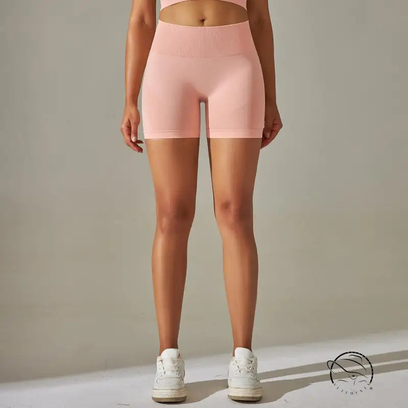 Sports High Waist Belly Contracting Breathable Elastic Peach Hip Tights Anti Exposure Quick Drying Women Yoga Pants