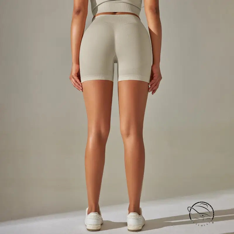 Sports High Waist Belly Contracting Breathable Elastic Peach Hip Tights Anti Exposure Quick Drying Women Yoga Pants