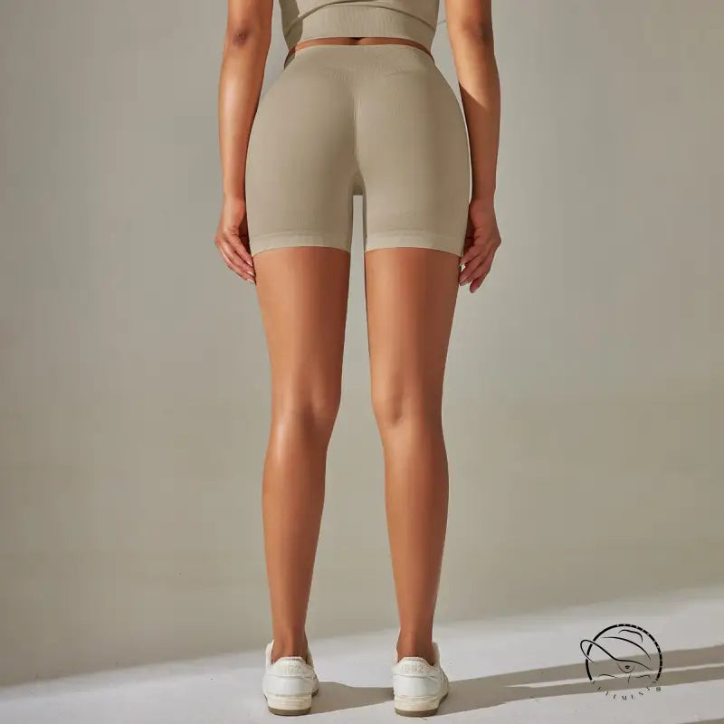 Sports High Waist Belly Contracting Breathable Elastic Peach Hip Tights Anti Exposure Quick Drying Women Yoga Pants