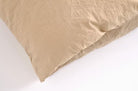 Langry fashion beige crinkled pillowcase for casual short cotton padded jacket vest
