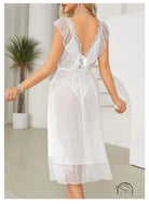 Elegantpolka Dot Nightdress