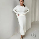 Loose Knitwear Skirt Sets