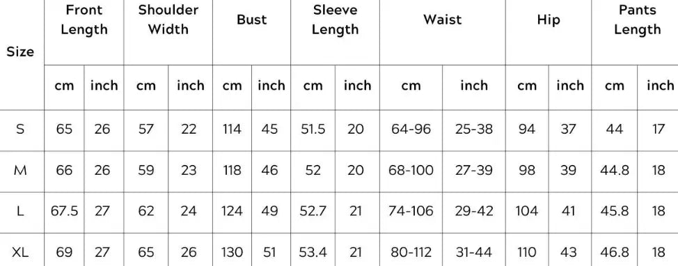 Casual Sports Loose Long Sleeved T shirt Shorts Two Piece Pajamas Women Can Wear outside