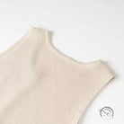 Summer Elegance Sleeveless Round Neck Slim Knit Dress
