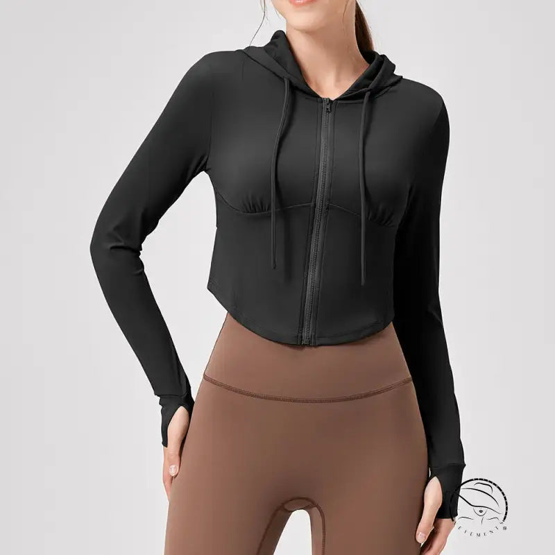 Winter Cardigan Slim Fit Fitness Top