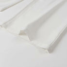 Elegant Langry white sheer fashion scarf with delicate folds