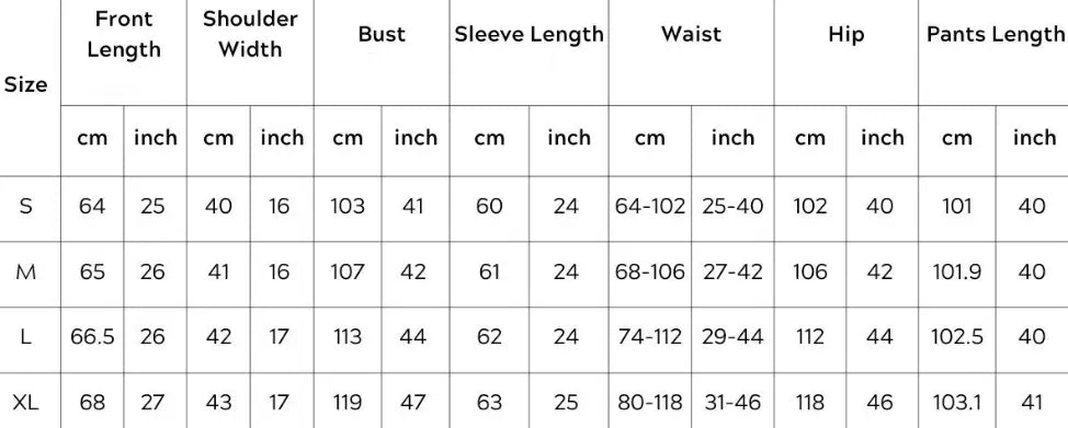 Winter Long Sleeved Trousers Home Wear Sets