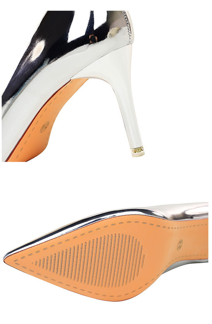 Cute Metal Heel High