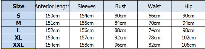 Clothing size chart for Sleeve Drilling Elegant Dress demonstrating fashion langry and ملابس options