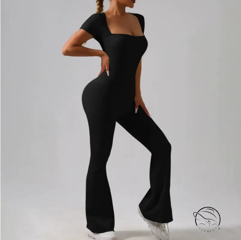 Comfy Quick Drying Yoga Bodysuit