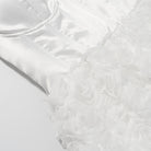 Early Spring Floral Three Dimensional Decoration Tube Top Dress