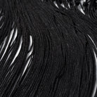 Langry fashion black braided cord bracelet with metallic sheen for cute short embroidery dress