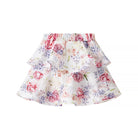 Langry fashion enchanting halter top with floral tiered skirt