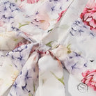 Langry enchanting halter floral skirt two-piece in soft pastel scarf