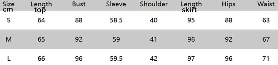Women Square Collar Long Sleeve Cardigan Top Package Hip Skirt Two Piece Set