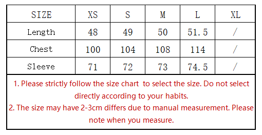 Langry double breasted short trench coat white size chart with red highlights