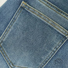 Retro High Waist Thickened Jeans