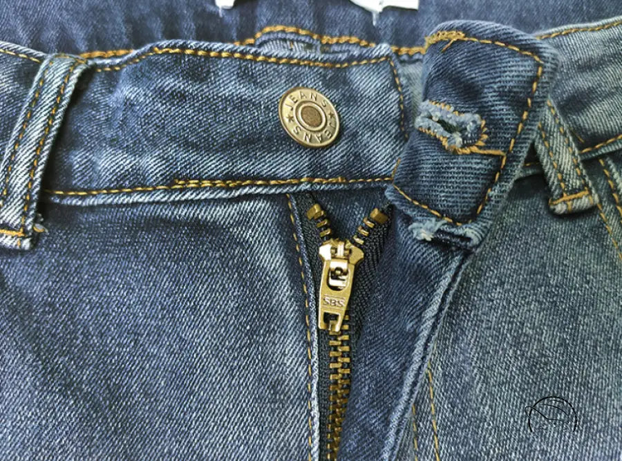 Retro High Waist Thickened Jeans