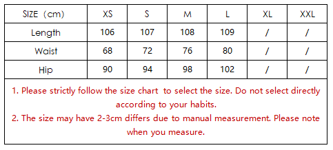 جدول مقاسات بنطلون جينز واسع الساق بخصر مرتفع لفصل الربيع والخريف