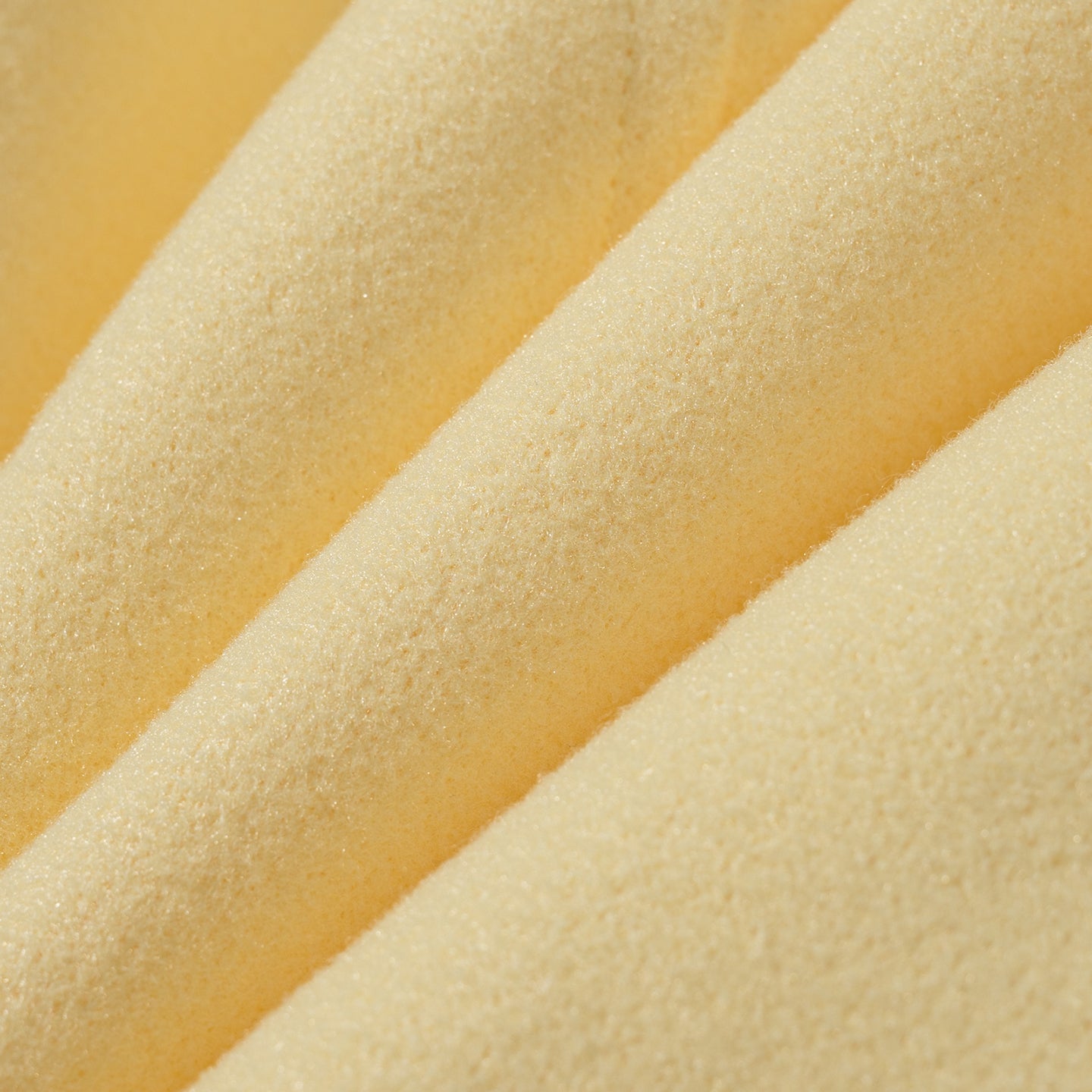 Langry fashion cream-colored plush cushion in gorgeous short woolen coat