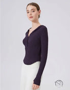 Warm Hoodie Slimming Tops Outerwear Workout