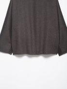 Charcoal gray textured Langry fashion blazer with wide lapels