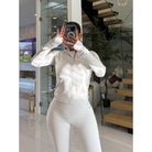 Tight Quick-drying Fitness Pocket Zipper Yoga Set