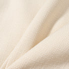 Langry fashion cream-colored textured cotton linen short coat fabric
