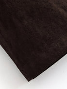 Langry fashion brown suede leather wallet case for sheath skirt