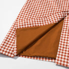 Casual Plaid Trench Coat in langry fashion ملابس with checkered lining