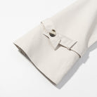 Langry fashion cream-colored shirt cuff on Windbreaker Winter Jacket
