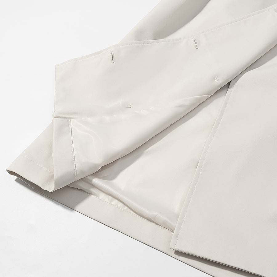 White cotton sheets set with satin trim, Langry fashion apparel