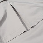 Langry fashion white satin pillowcase with hemmed edge and corner tuck for loose unique design long sleeve coat