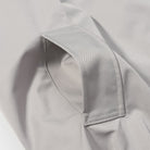 Light gray waterproof Langry fashion coat with pocket detail