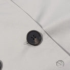 Black button on loose unique design long sleeve langry fashion coat