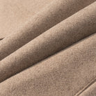 Elegant langry fashion beige wool fabric for autumn winter coat