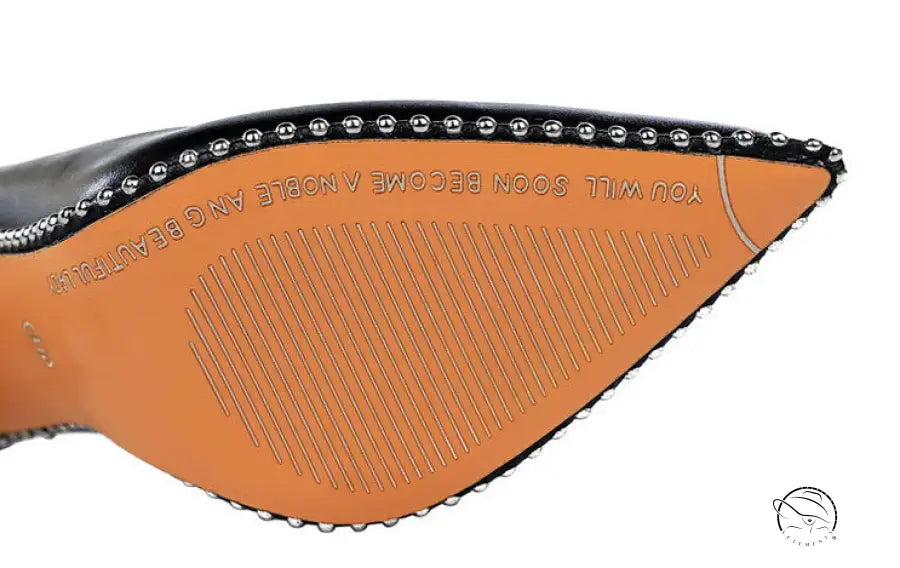 Studded-edge sole of Party Thinner High Heels