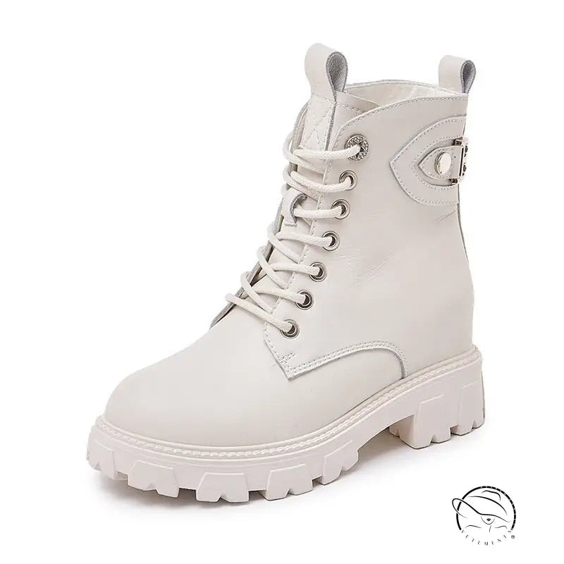 FASHIONABLE LEATHER BOOTS-VETEMENTS 