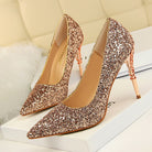 Elegant Metal Stiletto Heel