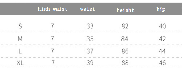 High Rise Sport Blend Faux Two Piece Tights in Polyester